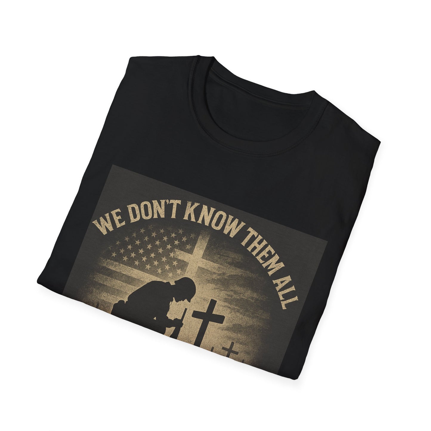 Honor Our Heroes Unisex Softstyle T-Shirt - Memorial Day & Veterans Day Tribute