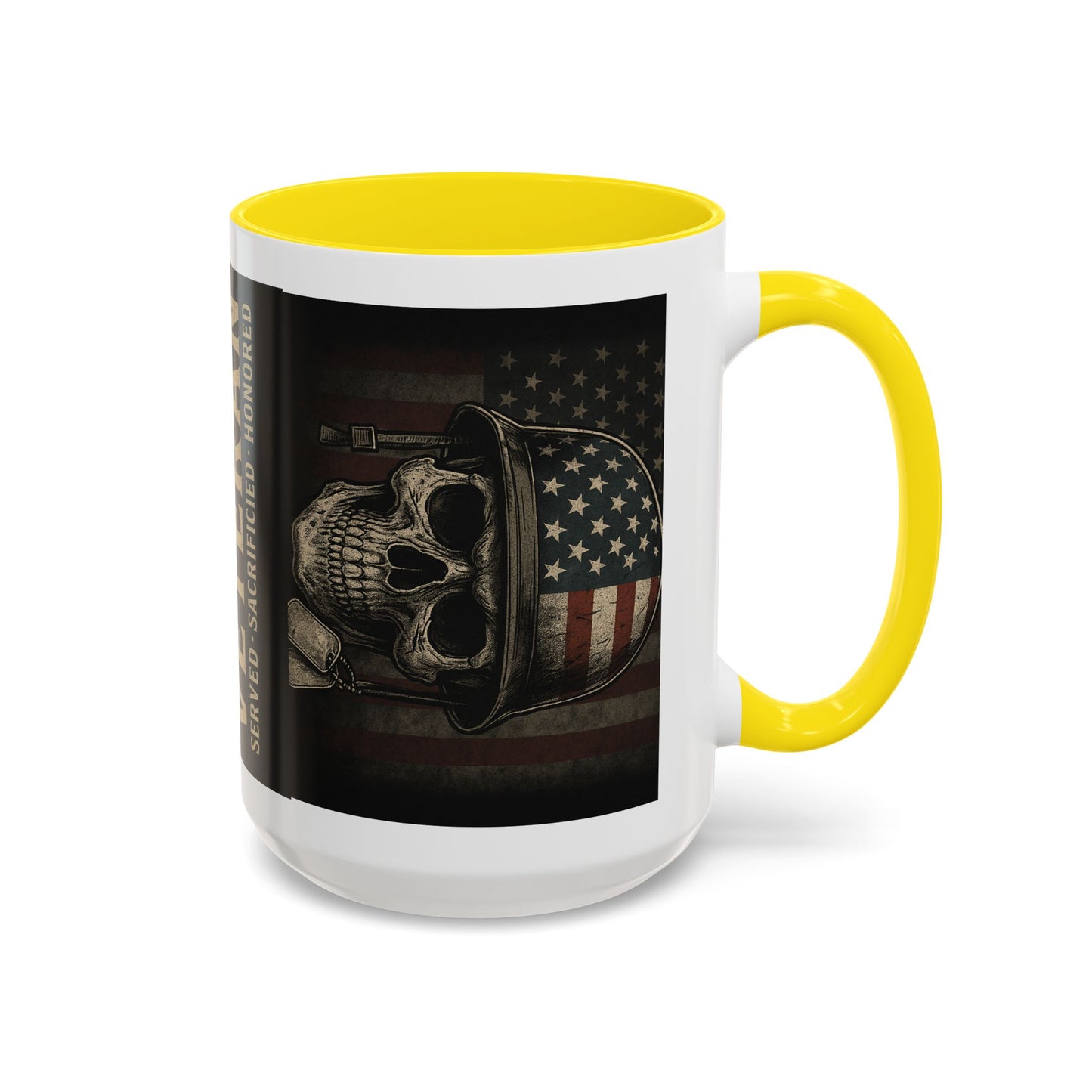 Coffee Mug - Patriotic Tribute to Soldiers, Great Gift for Father's Day and Memorial Day