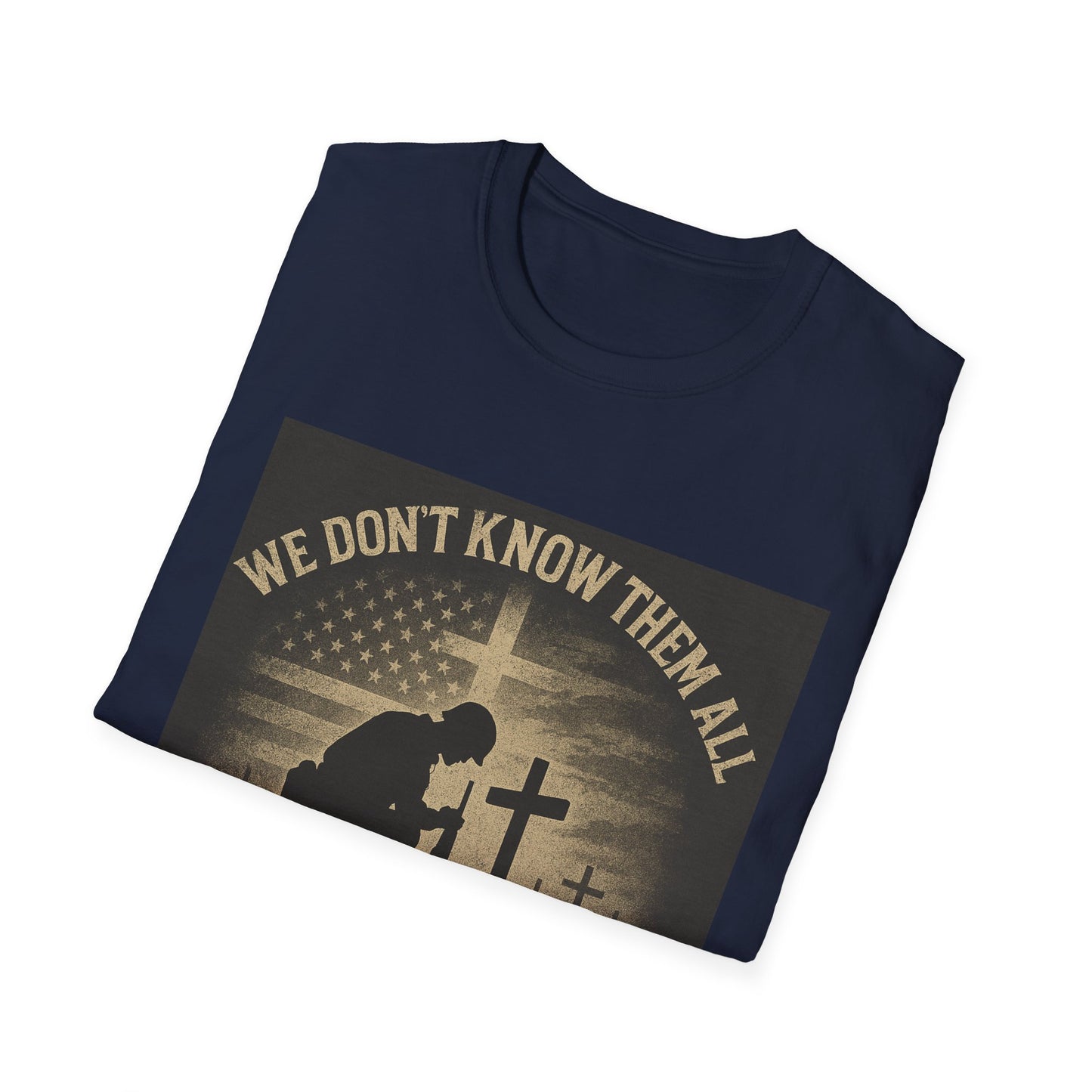 Honor Our Heroes Unisex Softstyle T-Shirt - Memorial Day & Veterans Day Tribute