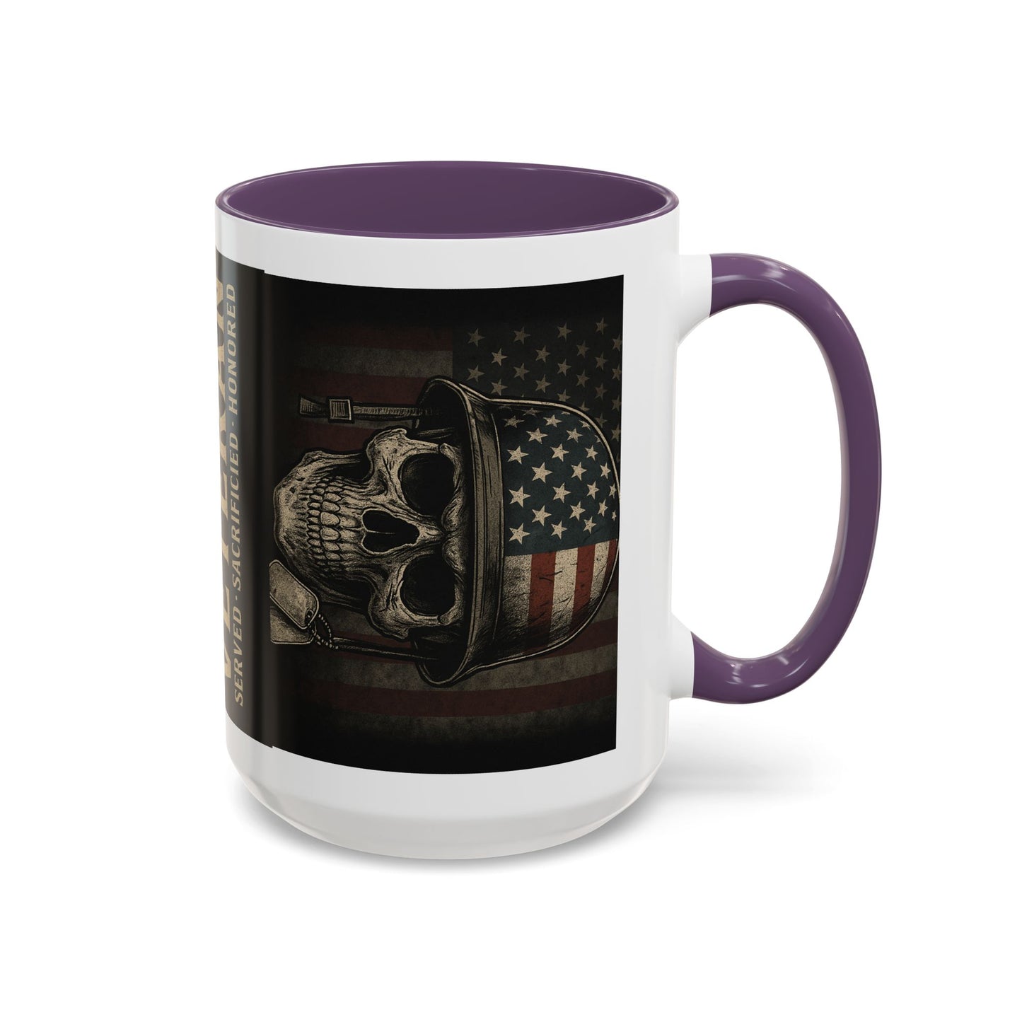 Coffee Mug - Patriotic Tribute to Soldiers, Great Gift for Father's Day and Memorial Day
