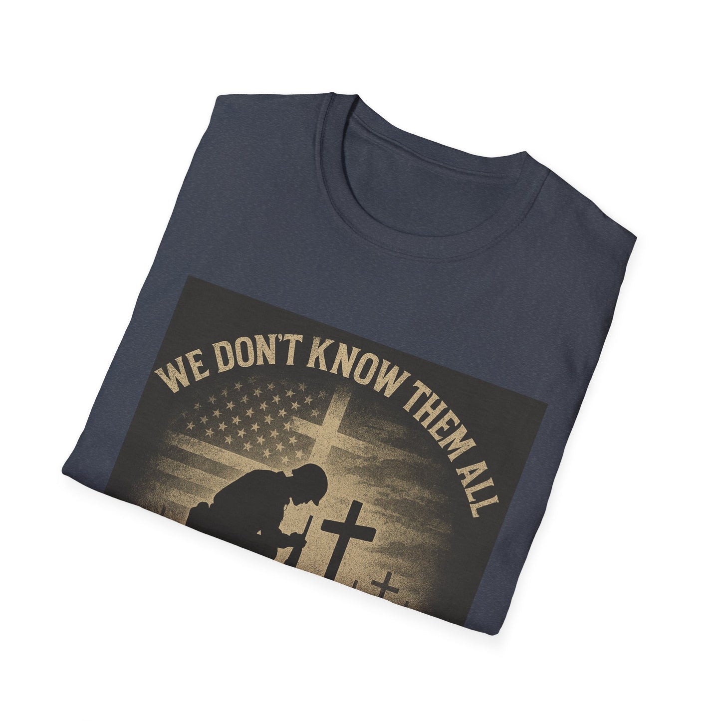 Honor Our Heroes Unisex Softstyle T-Shirt - Memorial Day & Veterans Day Tribute