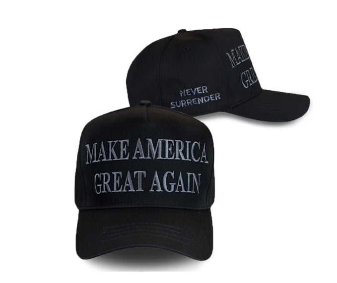 Dark MAGA Hat 45-47