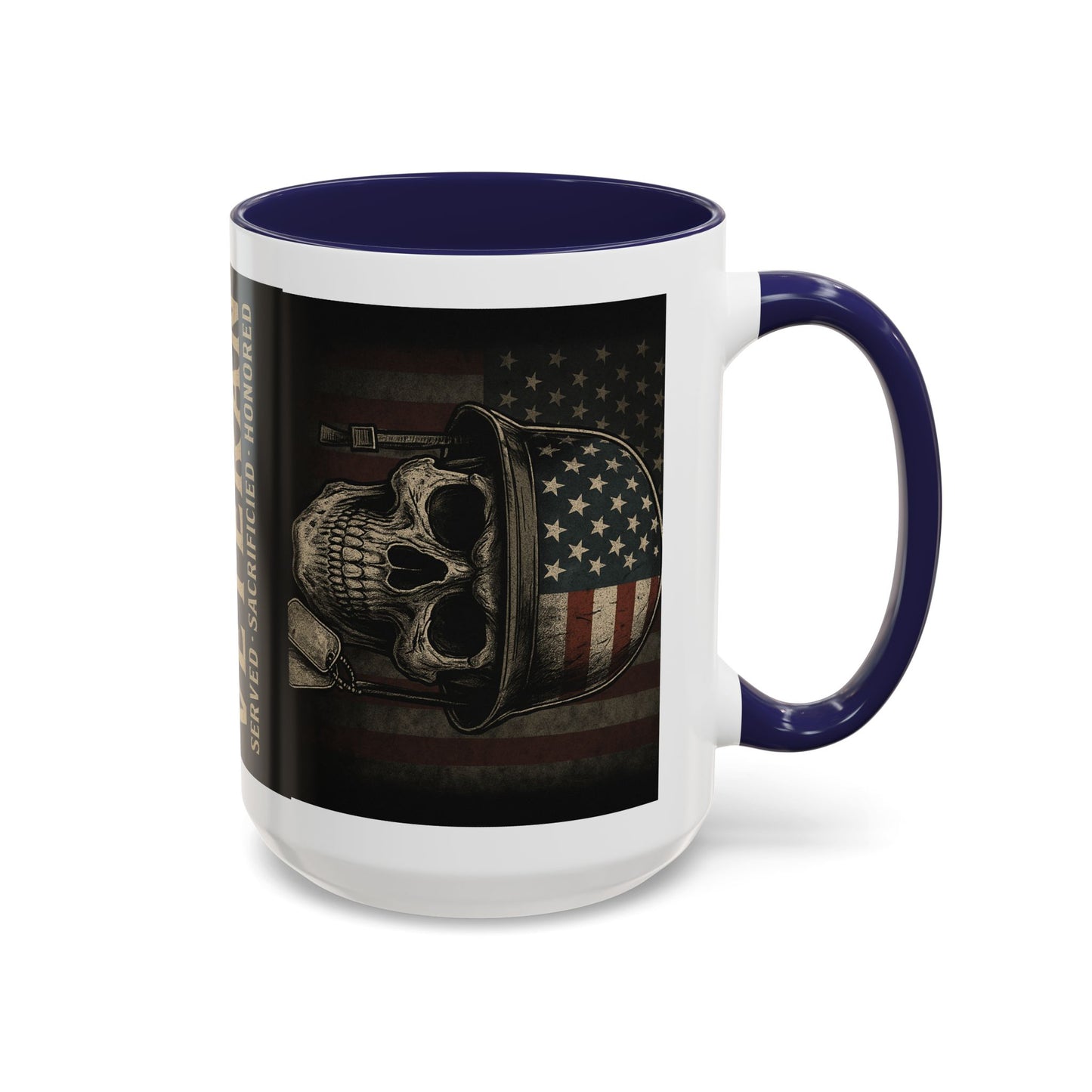 Coffee Mug - Patriotic Tribute to Soldiers, Great Gift for Father's Day and Memorial Day
