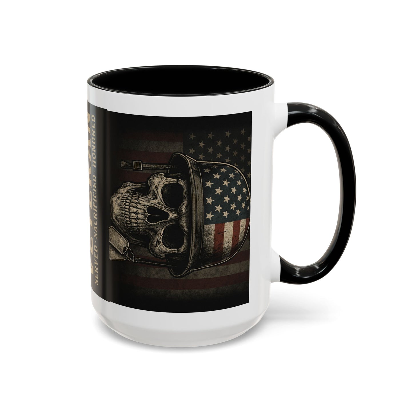 Coffee Mug - Patriotic Tribute to Soldiers, Great Gift for Father's Day and Memorial Day