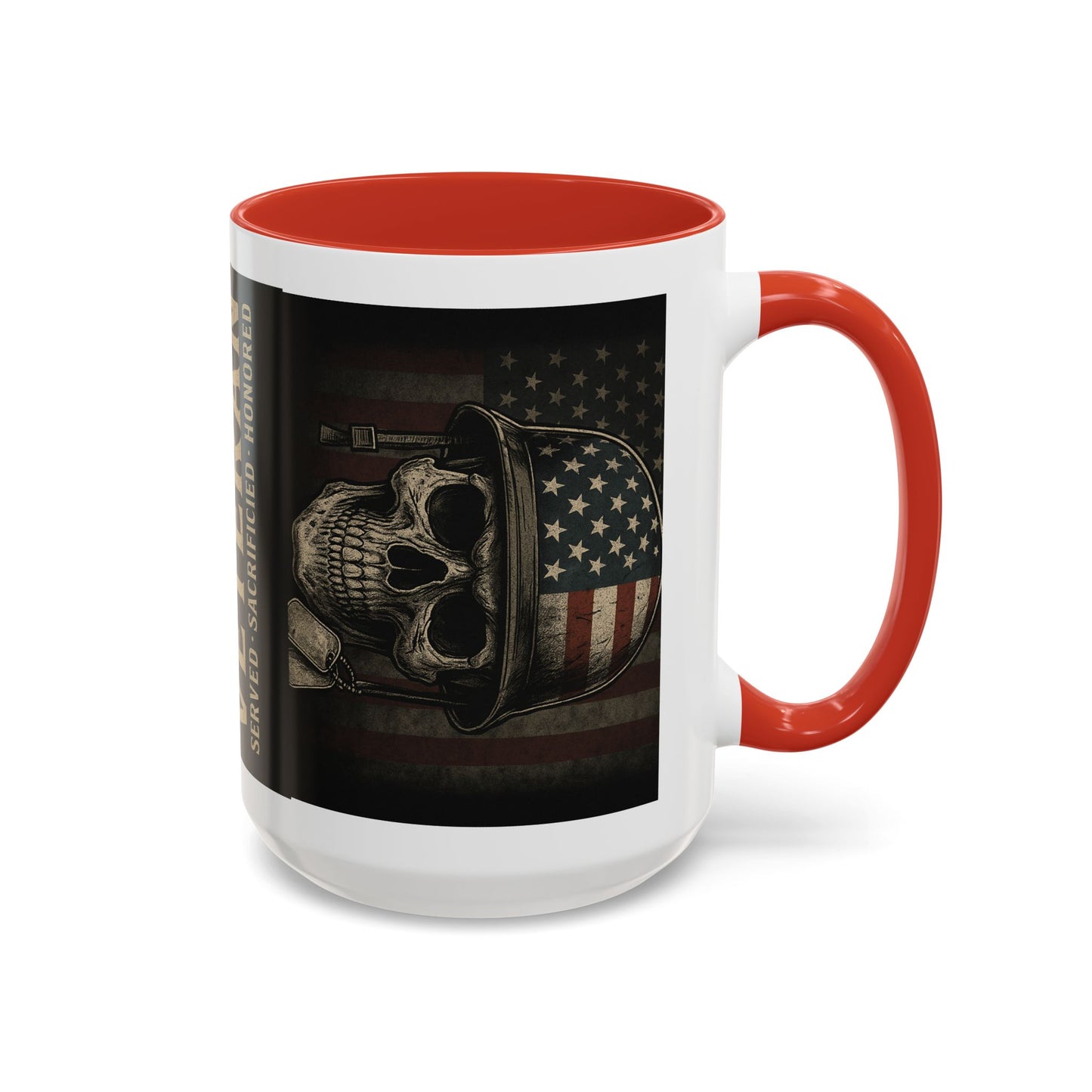 Coffee Mug - Patriotic Tribute to Soldiers, Great Gift for Father's Day and Memorial Day